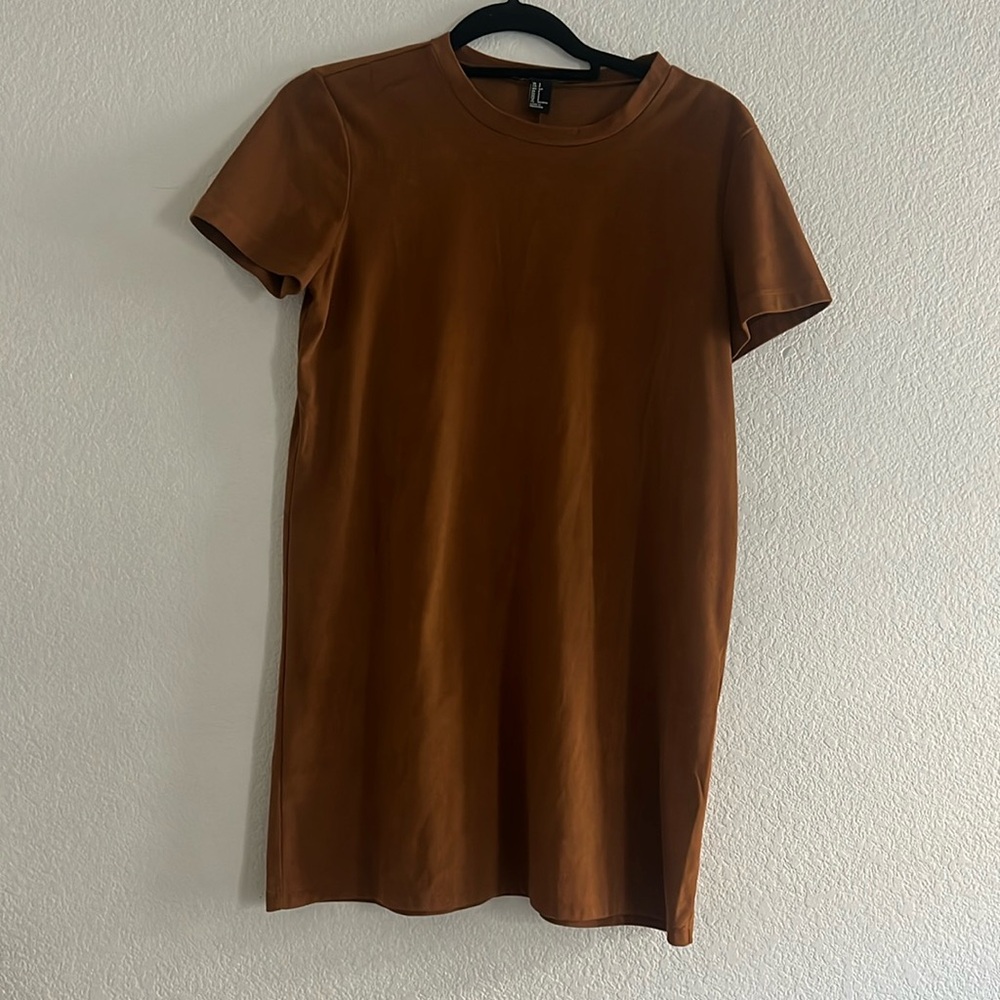 Rust orange dress